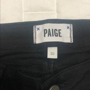 Brand new Black Paige jeans